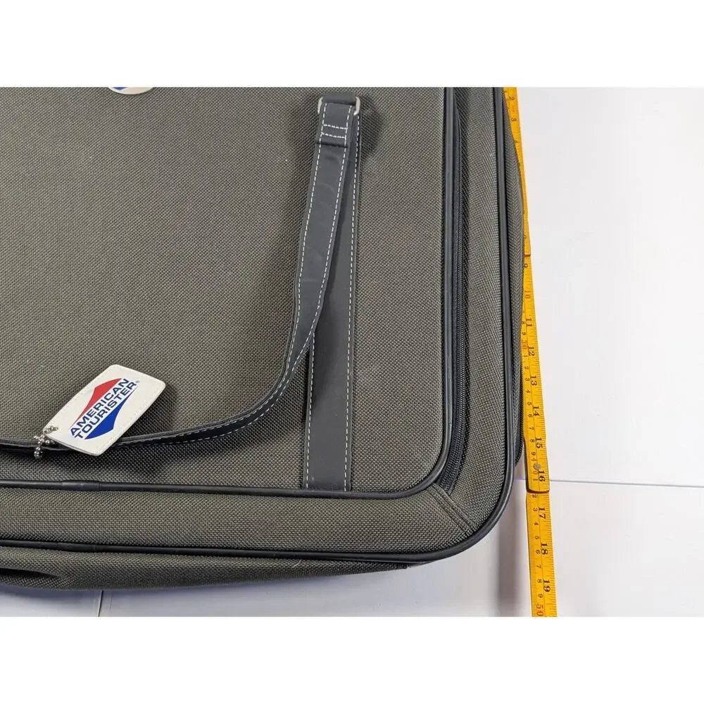 American Tourister Soft Sided Garment Bag Suit Carrier Hanging Travel Luggage...
